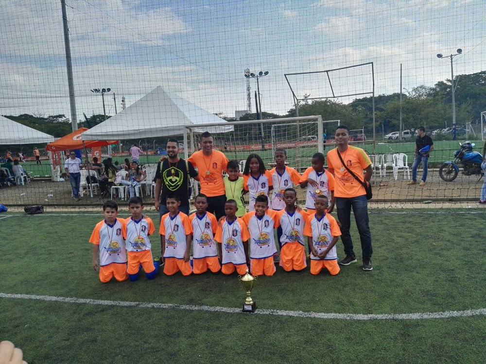 Diciembre 2016 Tercer lugar categoria Sub10 Copa Atlas