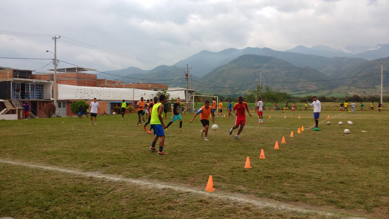 10 Julio 2018-Entrenamiento primera C a cargo del AT Diego Idrobo