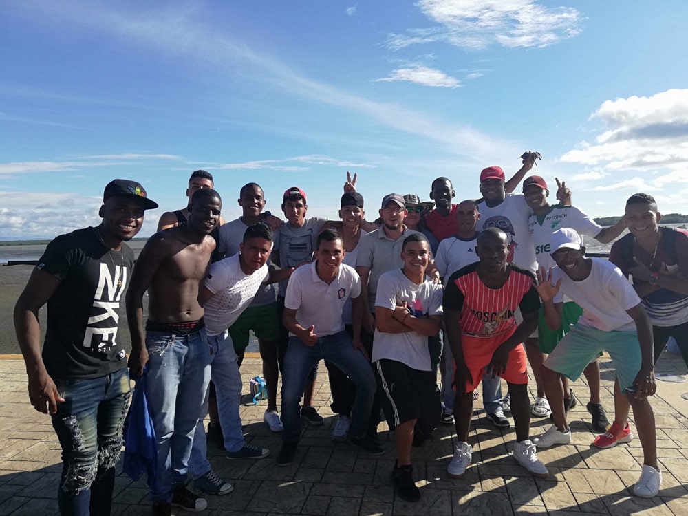 5 Agosto 2018- Plantel en la bahia de Buenaventura