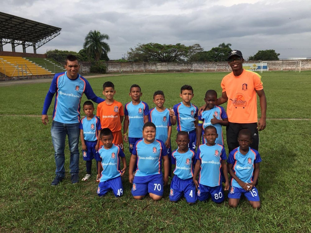 10 Junio 2018-Participacion Copa Oriente 2018 categoria Sub8, Formador Juan Mancilla y presidente Diego Idrobo