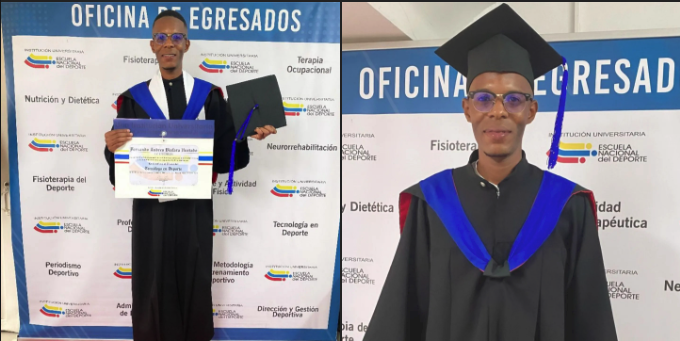 Graduación del entrenador Fernando Viafara